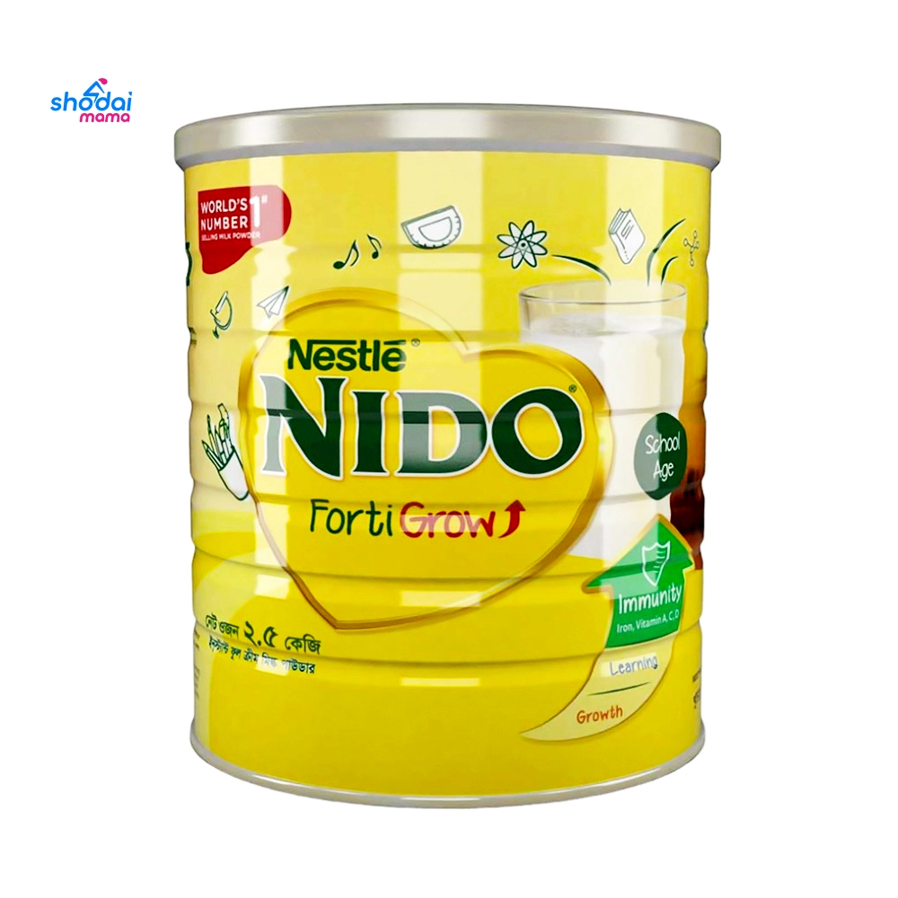 Nido FortiGrow Full Cream Milk Powder Tin 2.5kg